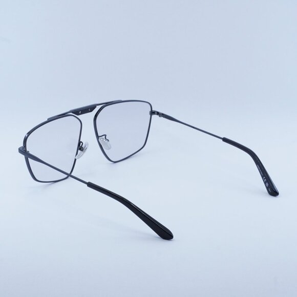 Balenciaga BB0246SA 004 Sunglasses Dark Grey Aviator Frame, Grey Lenses main image 7